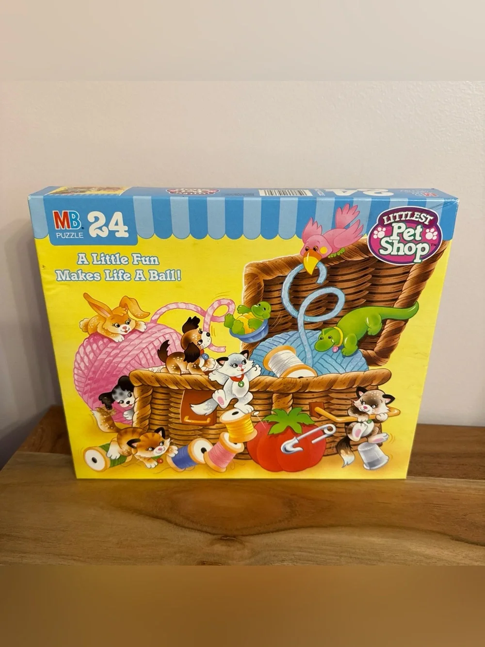 Rare New Littlest Pet Shop Puzzle 1993 Kenner LPS 1993 Tonka 24 Pc Sealed
